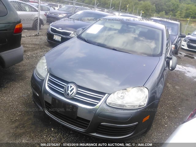 3VWEF71K57M182845 - 2007 VOLKSWAGEN JETTA WOLFSBURG 灰色 照片 2