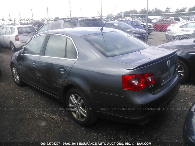 3VWEF71K57M182845 - 2007 VOLKSWAGEN JETTA WOLFSBURG 灰色 照片 6