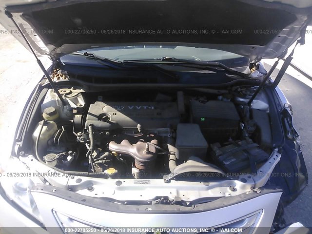 4T1BE46K79U872803 - 2009 TOYOTA CAMRY SE/LE/XLE 银色 照片 10