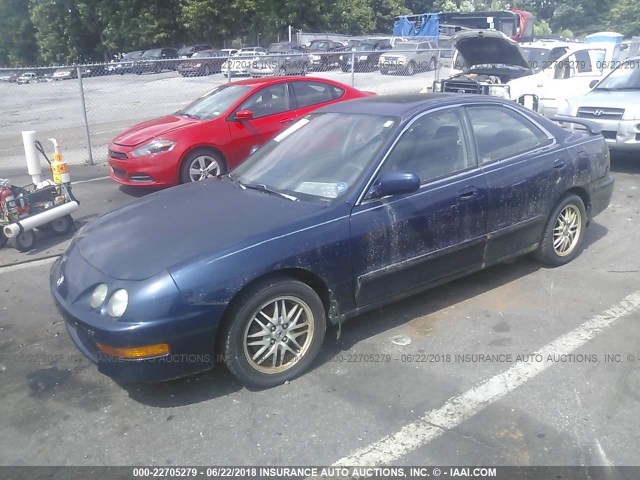 JH4DB7665XS000816 - 1999 ACURA INTEGRA GS BLUE photo 2