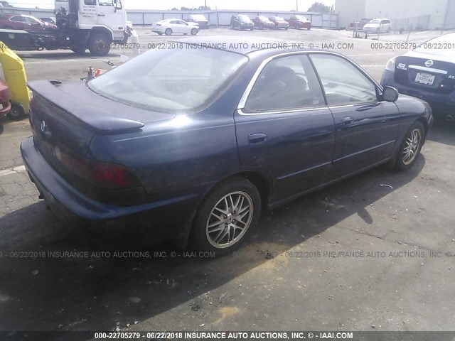 JH4DB7665XS000816 - 1999 ACURA INTEGRA GS BLUE photo 4