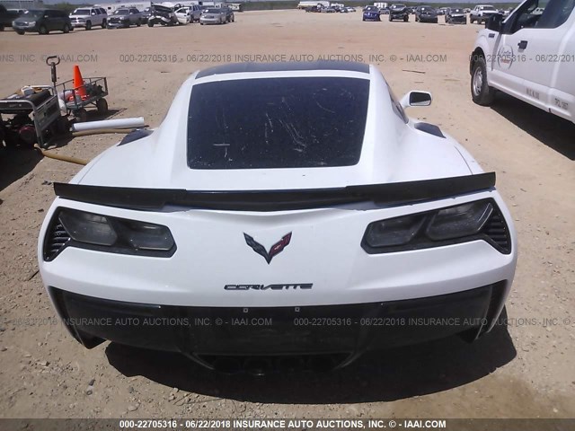 1G1YU2D63F5609170 - 2015 CHEVROLET CORVETTE STINGRAY/3LZ/Z06 WHITE photo 8