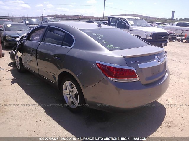 1G4GA5ECXBF177663 - 2011 BUICK LACROSSE CX Pewter photo 3