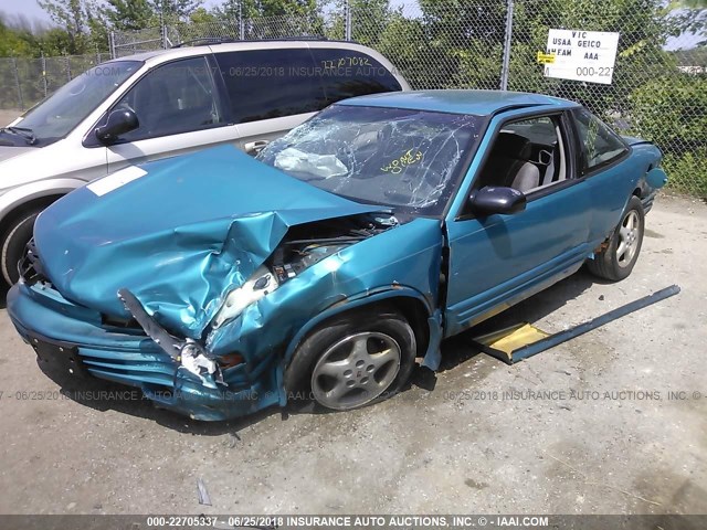 1G3WH12M4SD304694 - 1995 OLDSMOBILE CUTLASS SUPREME SL GREEN photo 2