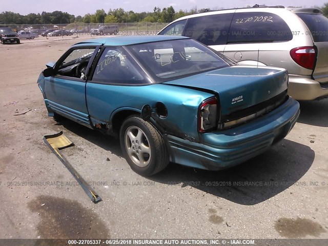1G3WH12M4SD304694 - 1995 OLDSMOBILE CUTLASS SUPREME SL GREEN photo 3