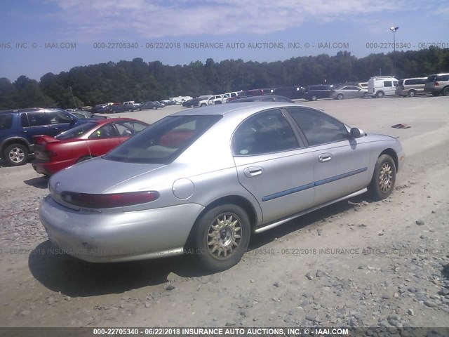 1MELM50U9TA655529 - 1996 MERCURY SABLE GS SILVER photo 4