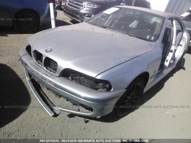 WBADD6320VBW13587 - 1997 BMW 528 I AUTOMATIC SILVER photo 2