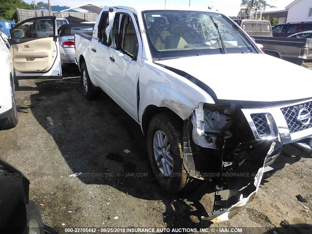 1N6AD0ER2EN717135 - 2014 NISSAN FRONTIER S/SV/SL/PRO-4X WHITE photo 6