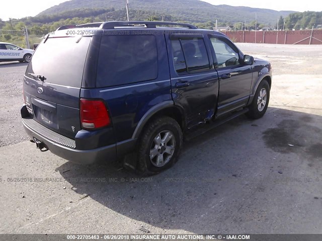 1FMZU73W84ZA66071 - 2004 FORD EXPLORER XLT/XLT SPORT/NBX 蓝色 照片 4
