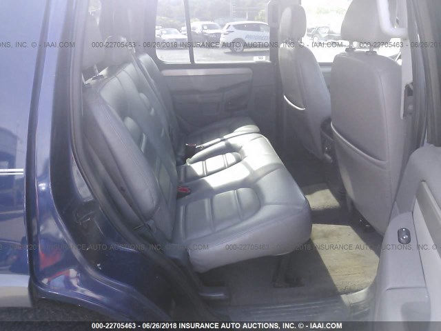 1FMZU73W84ZA66071 - 2004 FORD EXPLORER XLT/XLT SPORT/NBX 蓝色 照片 8