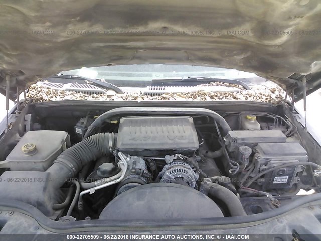 1J8HH48P17C535862 - 2007 JEEP COMMANDER 灰色 照片 10