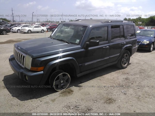 1J8HH48P17C535862 - 2007 JEEP COMMANDER 灰色 照片 2