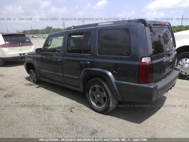 1J8HH48P17C535862 - 2007 JEEP COMMANDER 灰色 照片 3