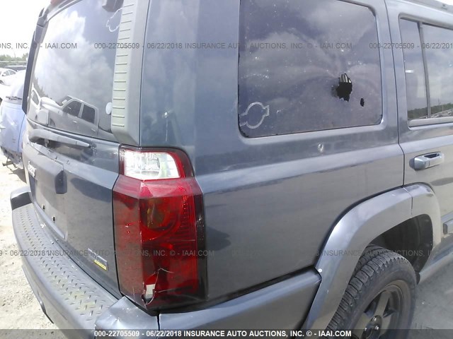 1J8HH48P17C535862 - 2007 JEEP COMMANDER 灰色 照片 6