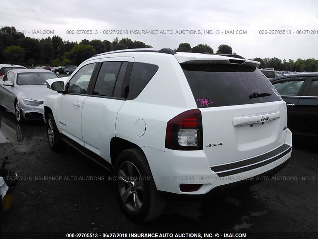 1C4NJDEB3GD814120 - 2016 JEEP COMPASS LATITUDE 白色 照片 3