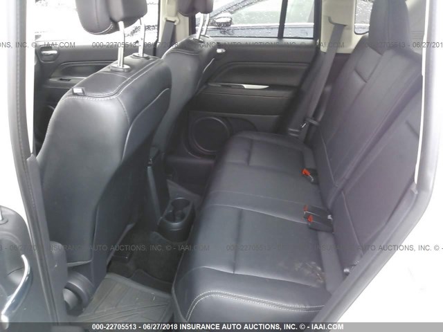 1C4NJDEB3GD814120 - 2016 JEEP COMPASS LATITUDE 白色 照片 8