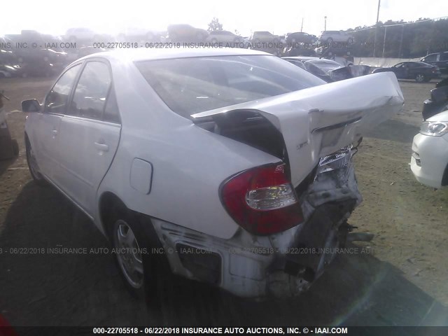 4T1BF32K92U018706 - 2002 TOYOTA CAMRY LE/XLE/SE თეთრი ფოტო 3