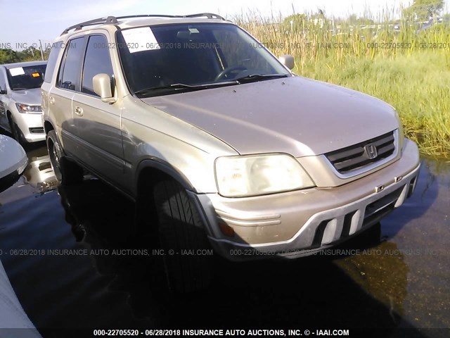 JHLRD1870YC035251 - 2000 HONDA CR-V SE/EX GOLD photo 1