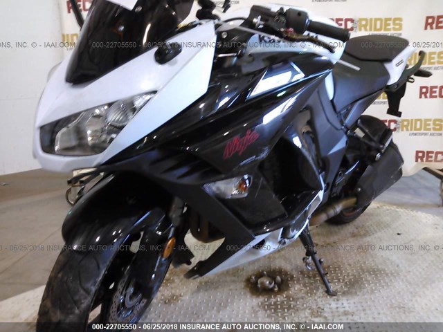 JKAZXCH15DA006159 - 2013 KAWASAKI ZX1000 H WHITE photo 6