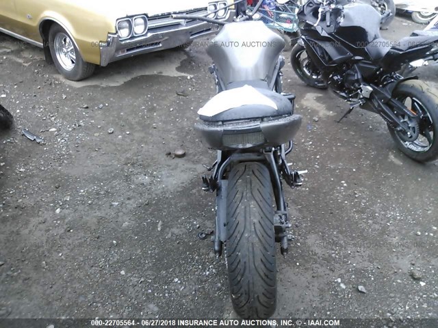 JKAEXEA158A037700 - 2008 KAWASAKI EX650 A GRAY photo 6