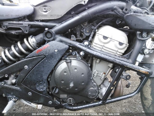 JKAEXEA158A037700 - 2008 KAWASAKI EX650 A GRAY photo 8