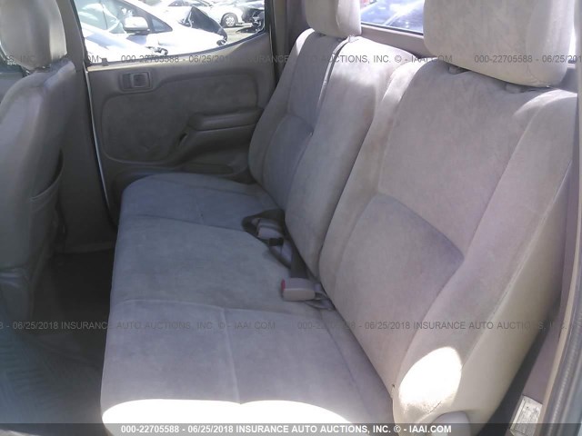 5TEGN92N94Z372763 - 2004 TOYOTA TACOMA DOUBLE CAB PRERUNNER WHITE photo 8