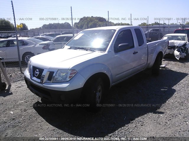 1N6BD0CT7FN747476 - 2015 NISSAN FRONTIER S/SV SILVER photo 2