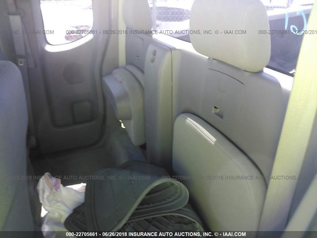 1N6BD0CT7FN747476 - 2015 NISSAN FRONTIER S/SV SILVER photo 8