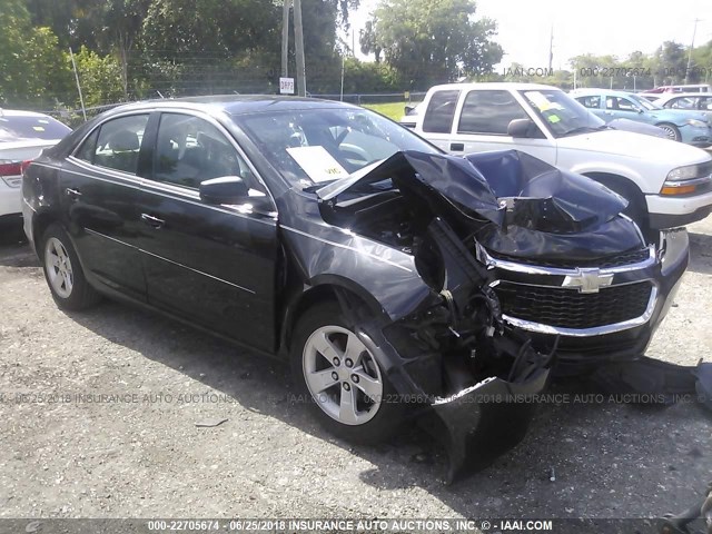1G11B5SL9EF133985 - 2014 CHEVROLET MALIBU LS 黑色 照片 1