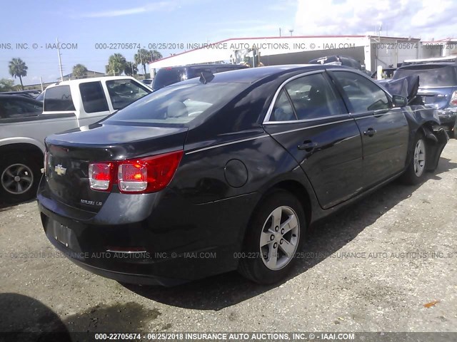 1G11B5SL9EF133985 - 2014 CHEVROLET MALIBU LS 黑色 照片 4