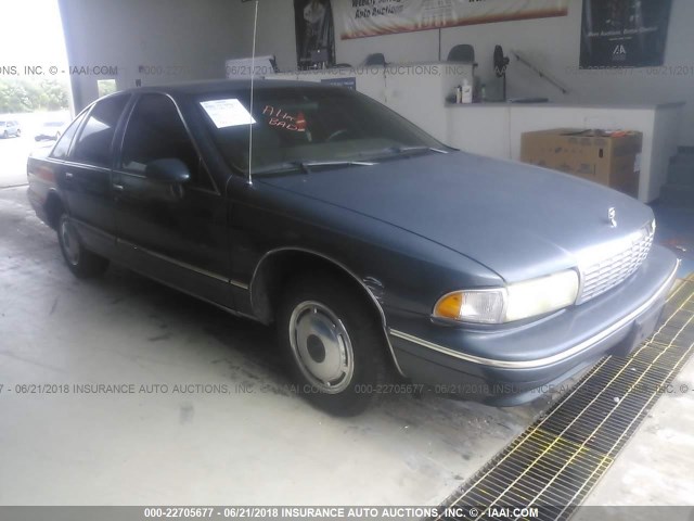 1G1BL53E4PR140233 - 1993 CHEVROLET CAPRICE CLASSIC BLUE photo 1