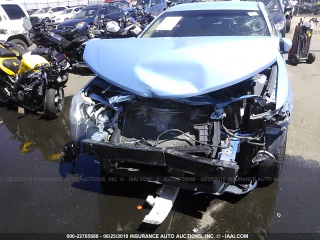 4T4BF1FK6CR168620 - 2012 TOYOTA CAMRY SE/LE/XLE 蓝色 照片 6