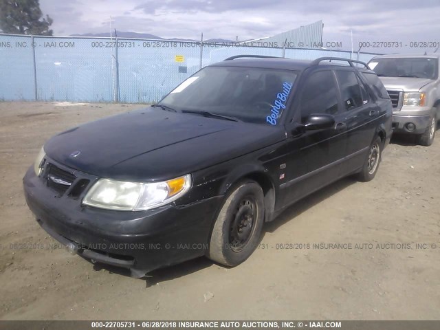 YS3EB59EX43016179 - 2004 SAAB 9-5 LINEAR BLACK photo 2