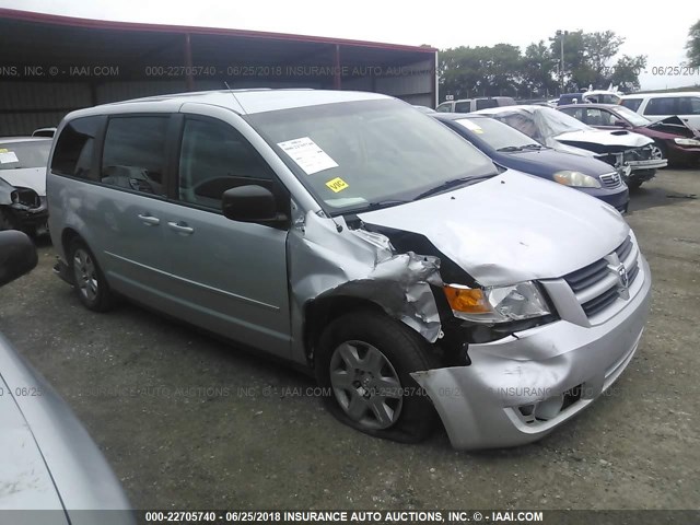 2D8HN44E99R682589 - 2009 DODGE GRAND CARAVAN SE SILVER photo 1