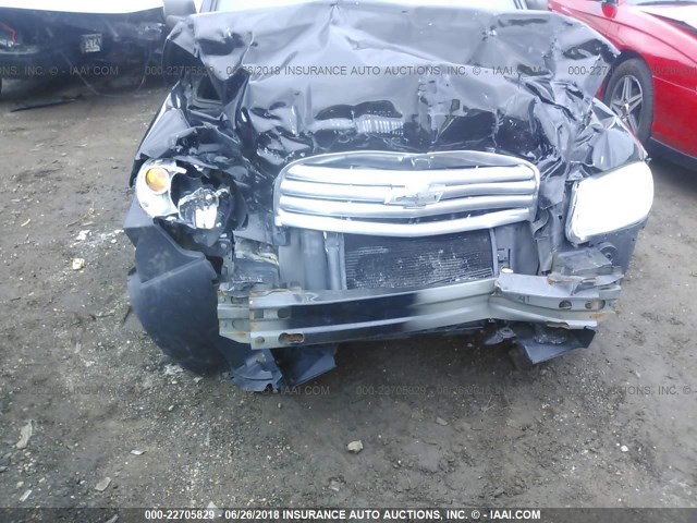 3GNDA13DX8S642031 - 2008 CHEVROLET HHR LS Negro foto 6