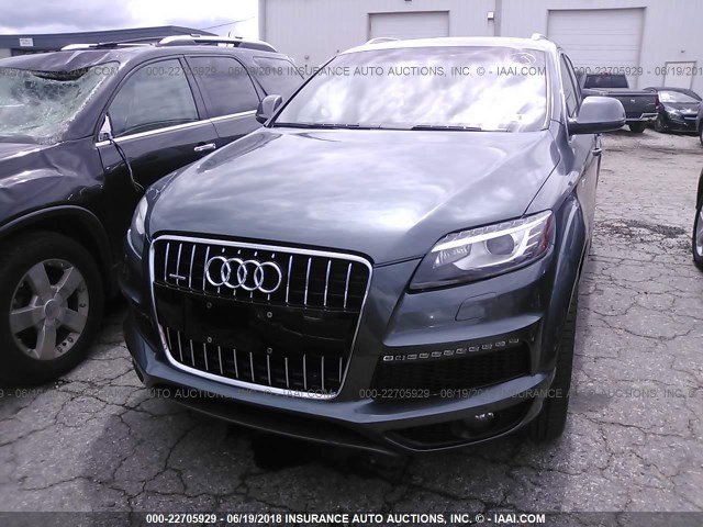 WA1DGAFE1CD008900 - 2012 AUDI Q7 PRESTIGE GRAY photo 6