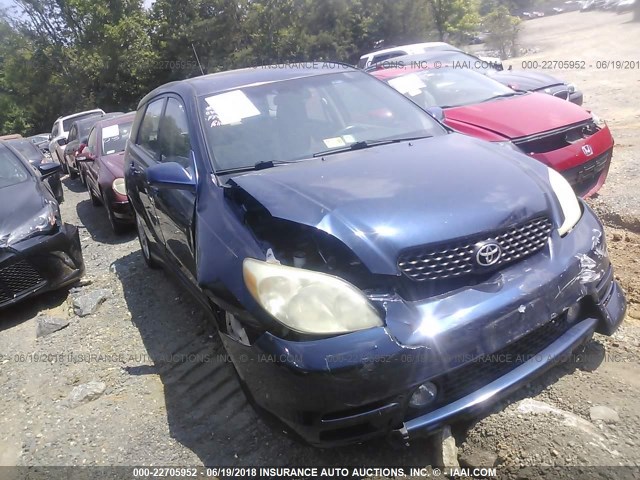 2T1KR32EX3C034370 - 2003 TOYOTA COROLLA MATRIX XR BLUE photo 1