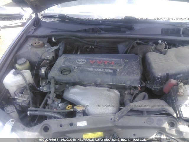 4T1BE32K95U519912 - 2005 TOYOTA CAMRY LE/XLE/SE Boz foto 10
