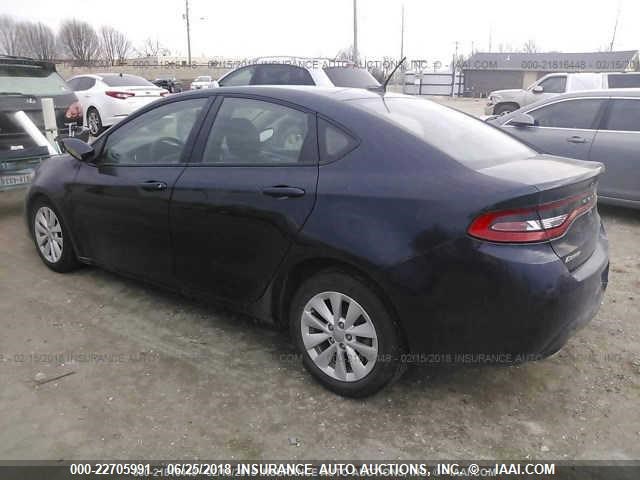 1C3CDFBA7DD289469 - 2013 DODGE DART SXT BLUE photo 3