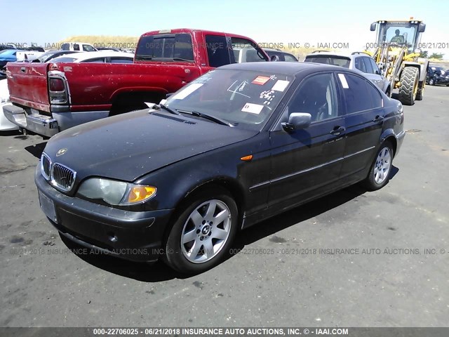 WBAAZ334X5KW75129 - 2005 BMW 325 IS SULEV BLACK photo 2