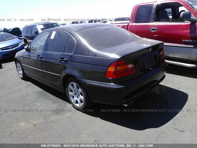 WBAAZ334X5KW75129 - 2005 BMW 325 IS SULEV BLACK photo 3