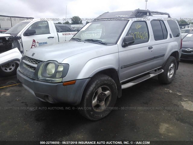 5N1ED28Y03C691562 - 2003 NISSAN XTERRA XE/SE SILVER photo 2