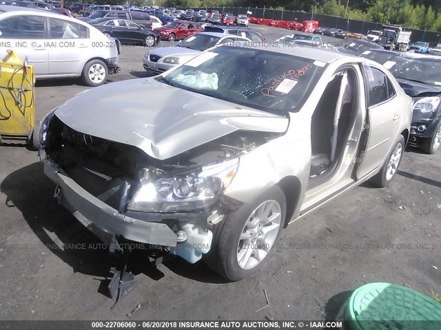 1G11C5SAXDF184017 - 2013 CHEVROLET MALIBU 1LT 棕色 照片 2