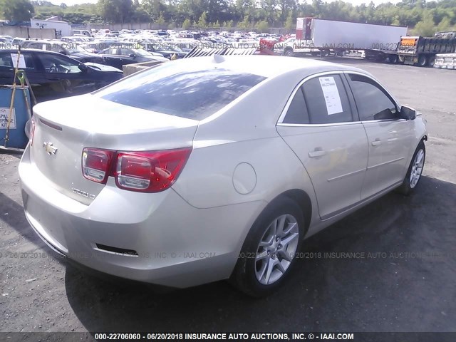 1G11C5SAXDF184017 - 2013 CHEVROLET MALIBU 1LT 棕色 照片 4