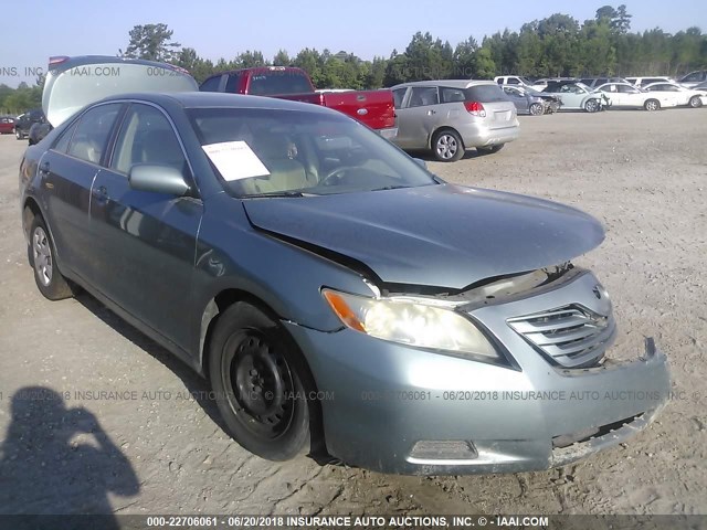 4T1BE46K89U901600 - 2009 TOYOTA CAMRY SE/LE/XLE TURQUOISE photo 1