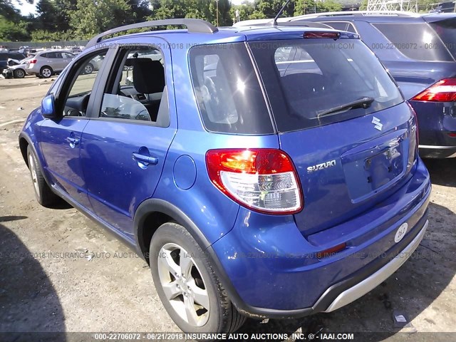 JS2YB5A38C6300931 - 2012 SUZUKI SX4 BLUE photo 3