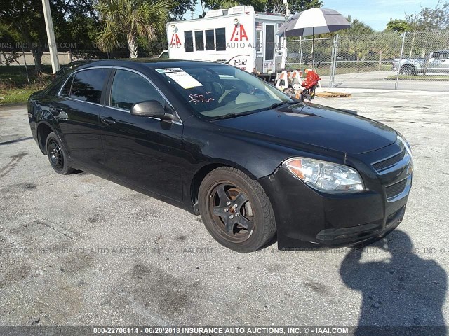 1G1ZB5EB3AF275460 - 2010 CHEVROLET MALIBU LS 黑色 照片 1