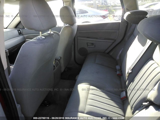 1J4GS48K95C681734 - 2005 JEEP GRAND CHEROKEE LAREDO/COLUMBIA/FREEDOM 红色 照片 8