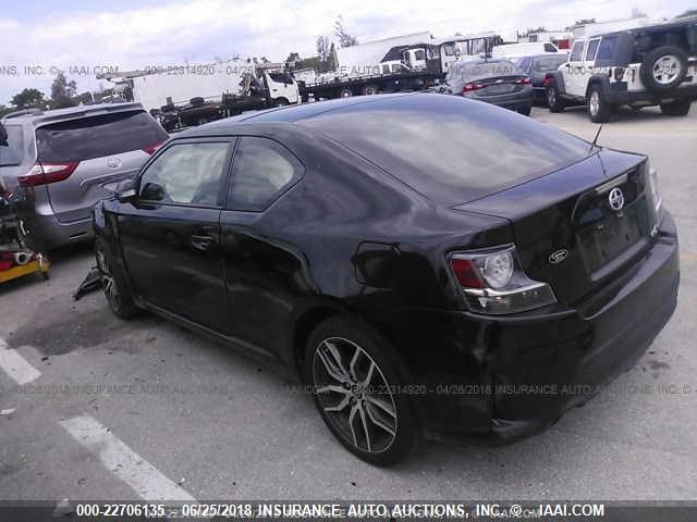 JTKJF5C77FJ012201 - 2015 TOYOTA SCION TC 黑色 照片 3