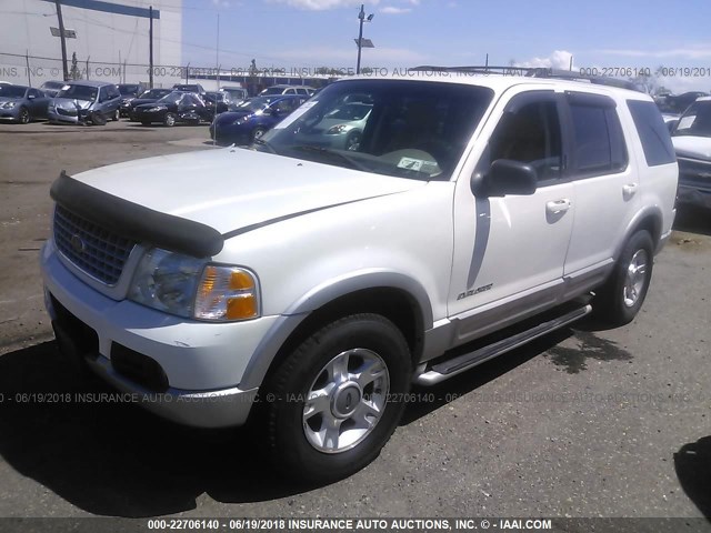 1FMDU75E12ZC23757 - 2002 FORD EXPLORER LIMITED 白色 照片 2